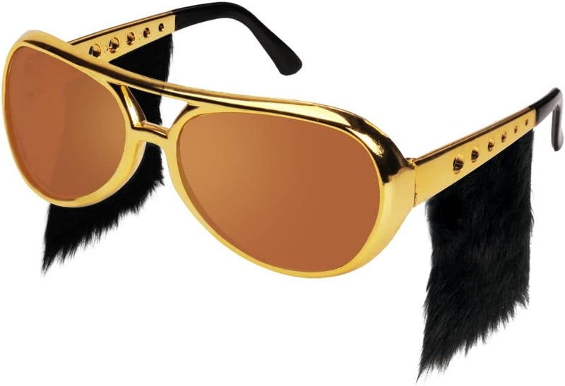 Recheel 50's 60's Glasses – 6 Pairs 50's Rockstar Aviator Sunglasses - Image 2